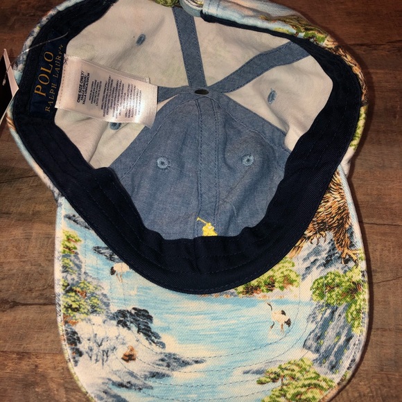 New Polo Ralph Lauren Hat Floral Island Pattern - Picture 6 of 8